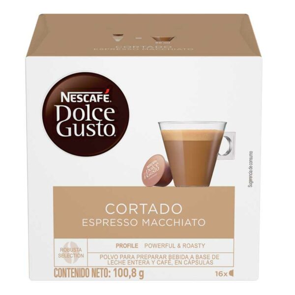 Nescafé Dolce Gusto Cortado, 16 tazas