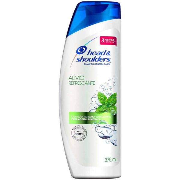 Shampoo Head & Shoulders Alivio Refrescante, 375 ml