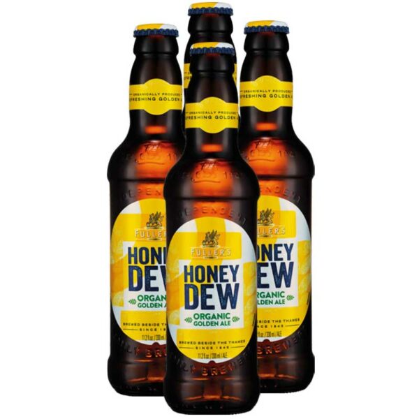 Cerveza Fuller's Organic Honey Golden Ale, 11.2 oz