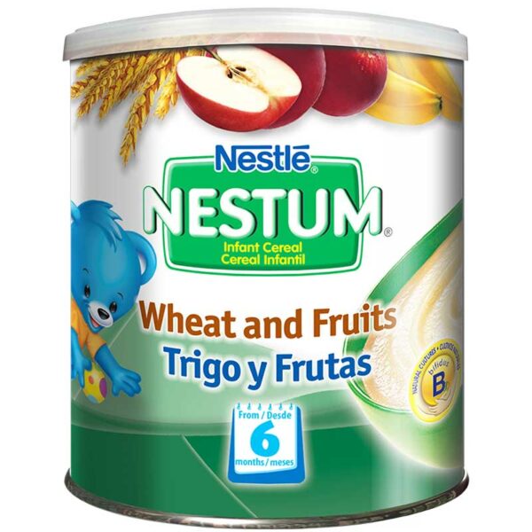 Nestlé NESTUM Cereal Infantil Trigo y Frutas, 270 g