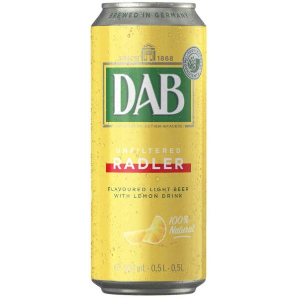 Cerveza Dab Radler, 16.9 oz