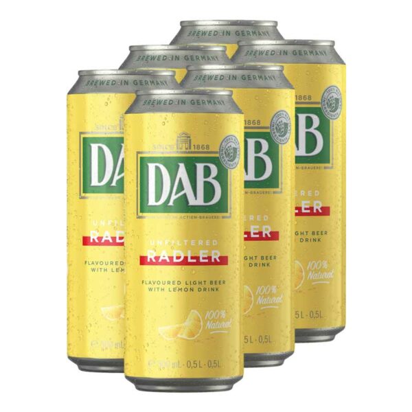 Cerveza Dab Radler, 16.9 oz