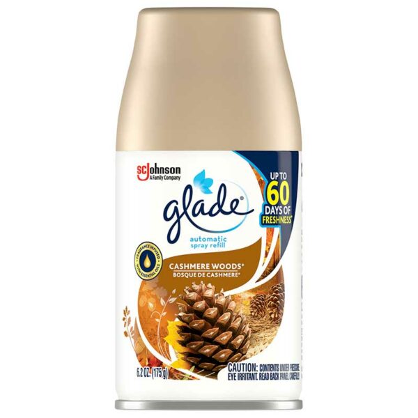 Repuesto para Glade Automatic Spray Bosque de Cashmere, 6.2 oz