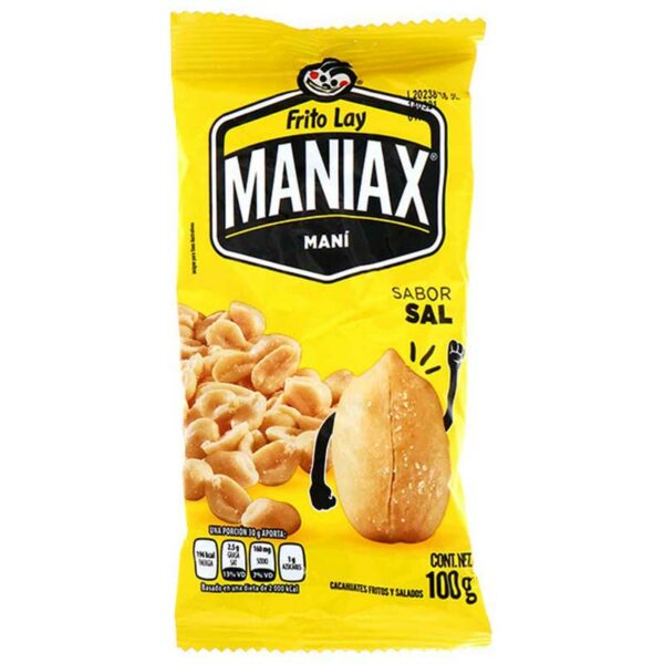 Maní Frito Lay Maniax Salado, 3.5 oz