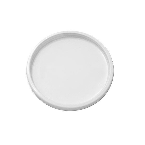 Tapa Envase Deli 6, 8, 16, 24, 32 oz Blanco (50 uds)