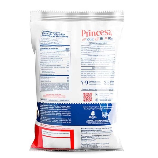 Pasta Princesa Espirales 12.35 oz