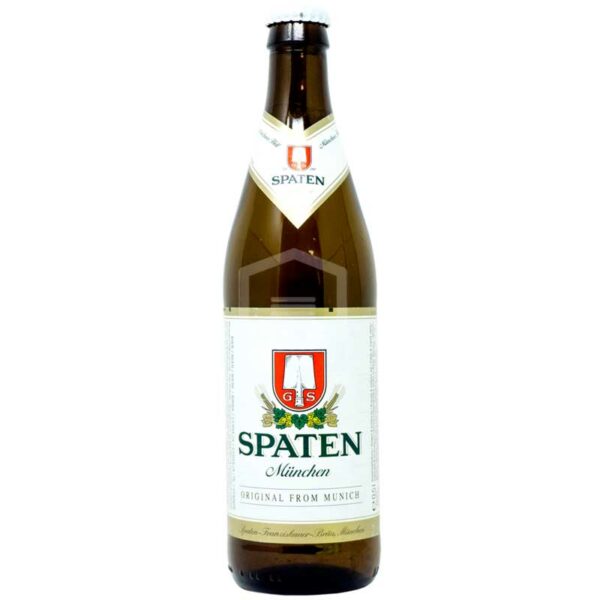 Cerveza Spaten München Hell, 16.9 oz (4 pack)