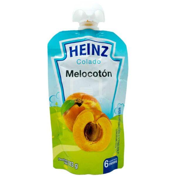 Compota Heinz Melocotón a partir de los 6 Meses Flexible, 113 g