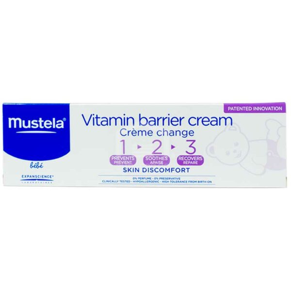 Crema de Pañal 1 2 3 Mustela, 50 ml