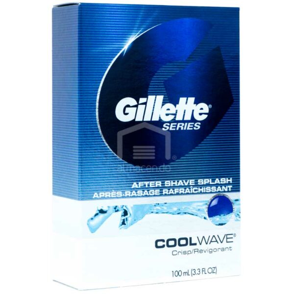 Loción para Después de Afeitar Gillette Series Cool Wave, 3.3 oz