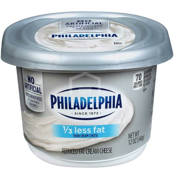 Queso Crema para Untar Philadelphia 1/3 Menos Grasa, 12 oz