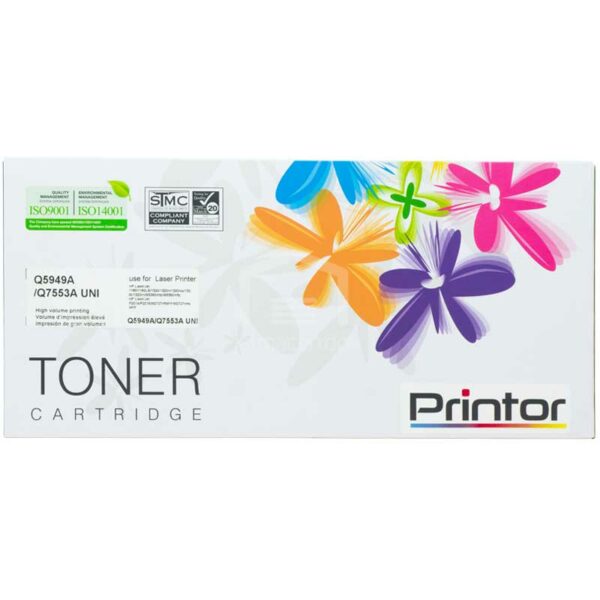 Toner Compatible con Impresora Láser HP, Q5949A/Q7553A