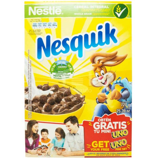 Cereal Nesquik de Nestlé, 720 g