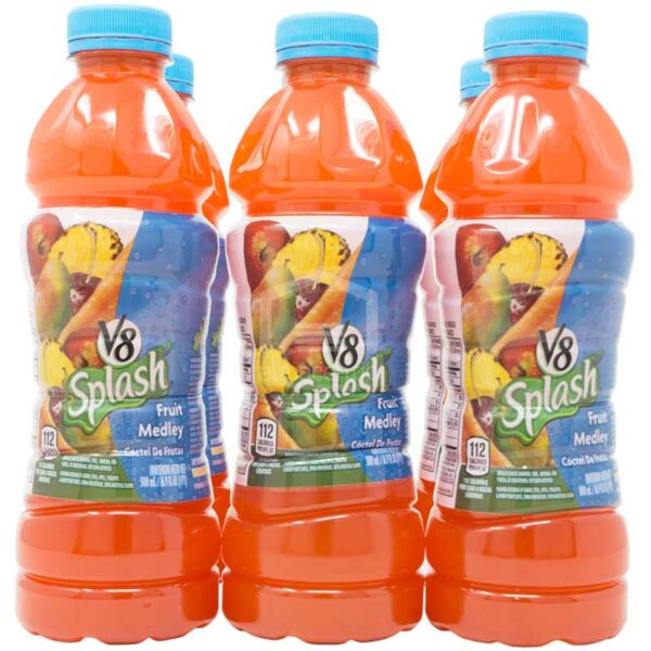 Jugo V8 Splash Mezcla de Frutas, 64oz (6 Pack)