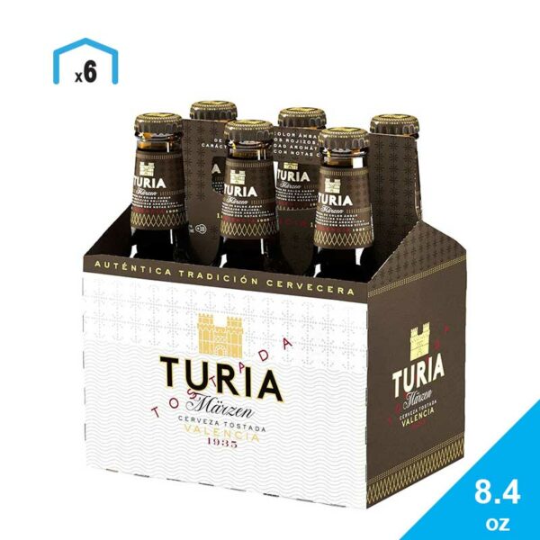 Cerveza Turia Tostada Valencia, 8.4 oz