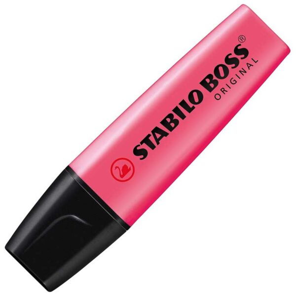 Resaltador Stabilo Boss Original Rosado