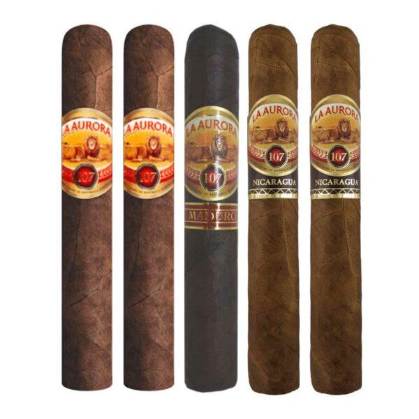 Tabacos Variados La Aurora 107 Robusto (5 uds)