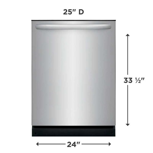 Lavaplatos Frigidaire en Acero Inoxidable FDPH4316AS 24"