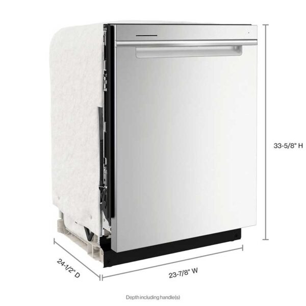Lavaplatos Whirlpool en Acero Inoxidable WDTA50SAKZ 24"