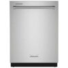 Lavaplatos KitchenAid en Acero Inoxidable KDTE204KPS 24"