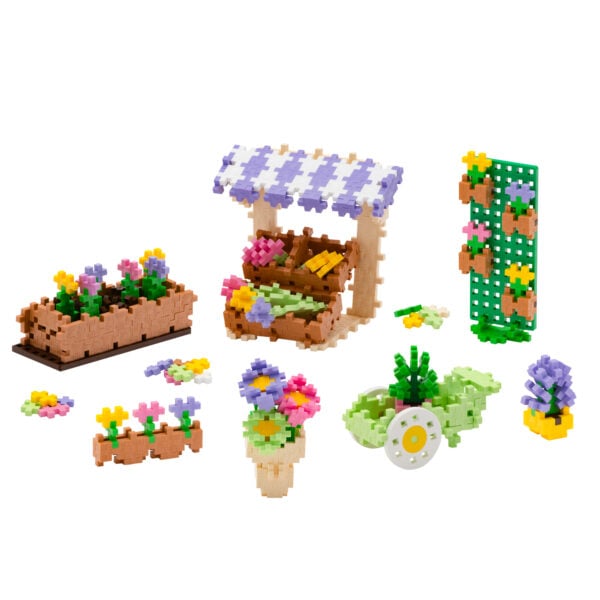 Juego de Construcción Aprende a Construir Flower Shop Plus-Plus (400 Piezas)
